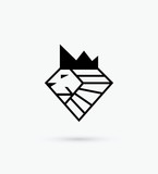 Diamond lion symbol