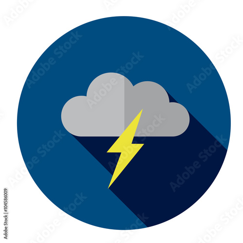 STORM CLOUD Vector Icon