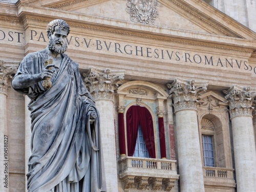Rom - Basilica with pope window