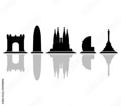 barcelona skyline