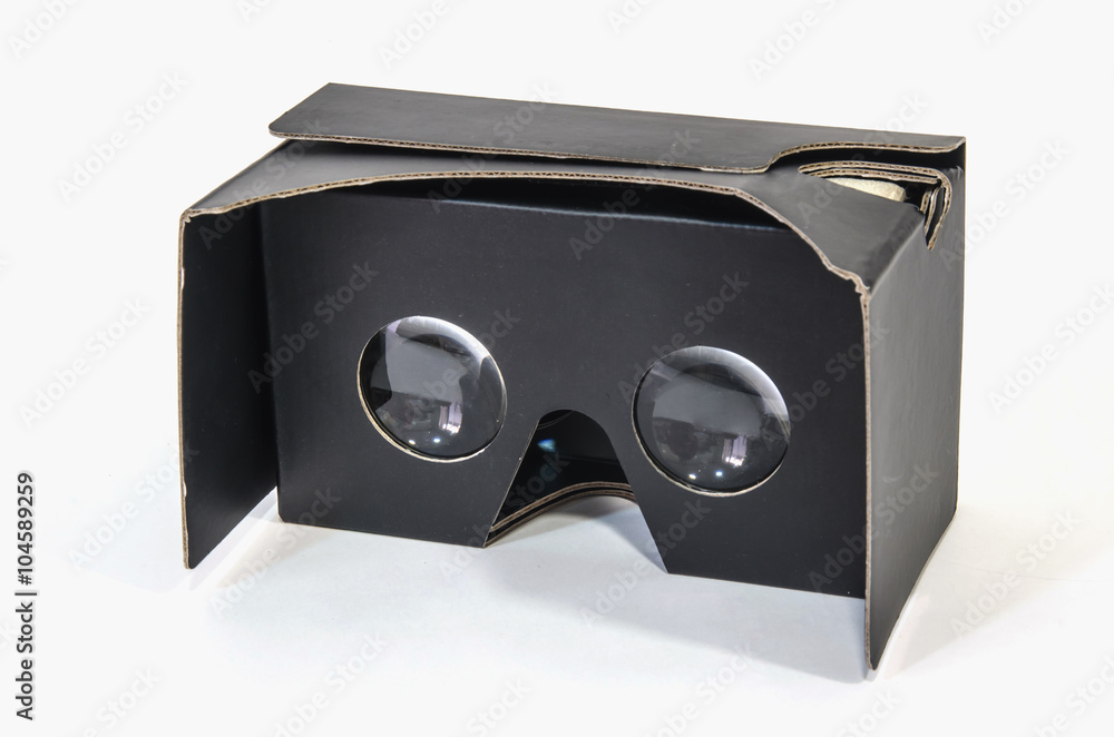 Obraz premium Cardboard glasses in black