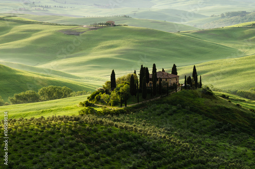 Tuscany - Belvedere house in the morning 2 photo