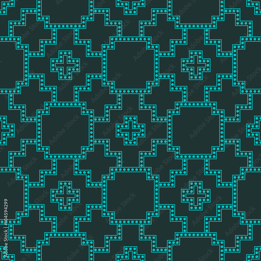 Geometric techno pattern Geometric techno pattern