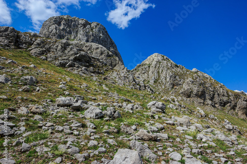 View of Komovi mountains, Montenegro © jahmaica