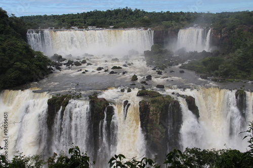 Le Cascate di Iguazu  versante brasiliano