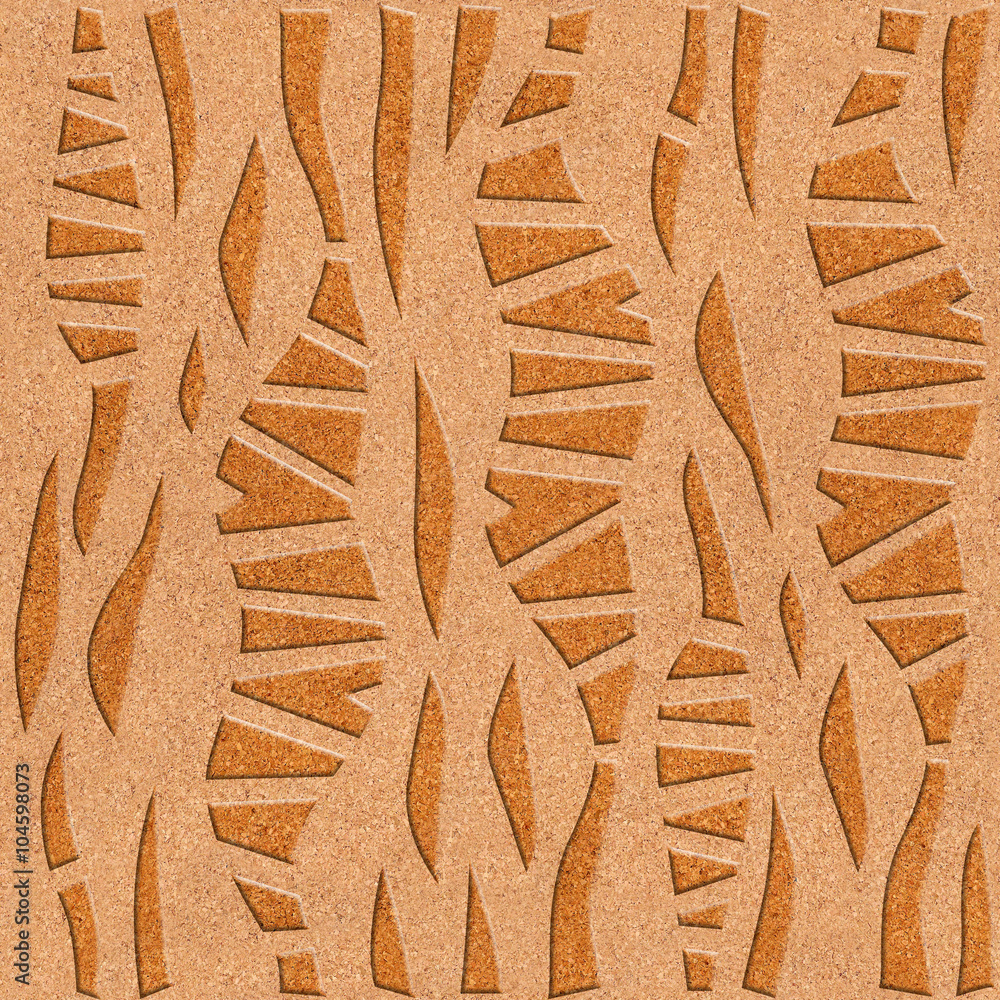 Abstract decorative wallpaper texture cork seamless background