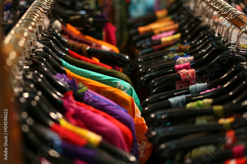 Garment in store.