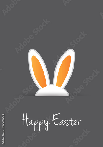 Happy Easter card, wishes