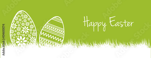 Happy Easter card, wishes