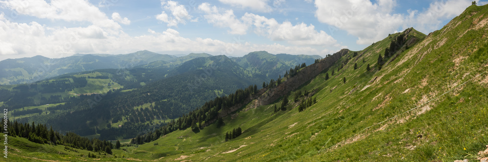Fototapeta premium Aussicht vom Stuiben