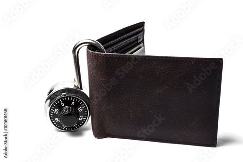 Combination lock and wallet