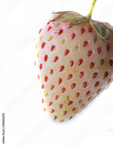 White(raw) strawberry