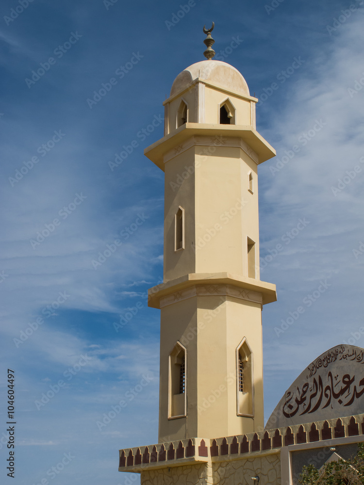Tower of a mosque, Egypt Tower of a mosque, Egypt