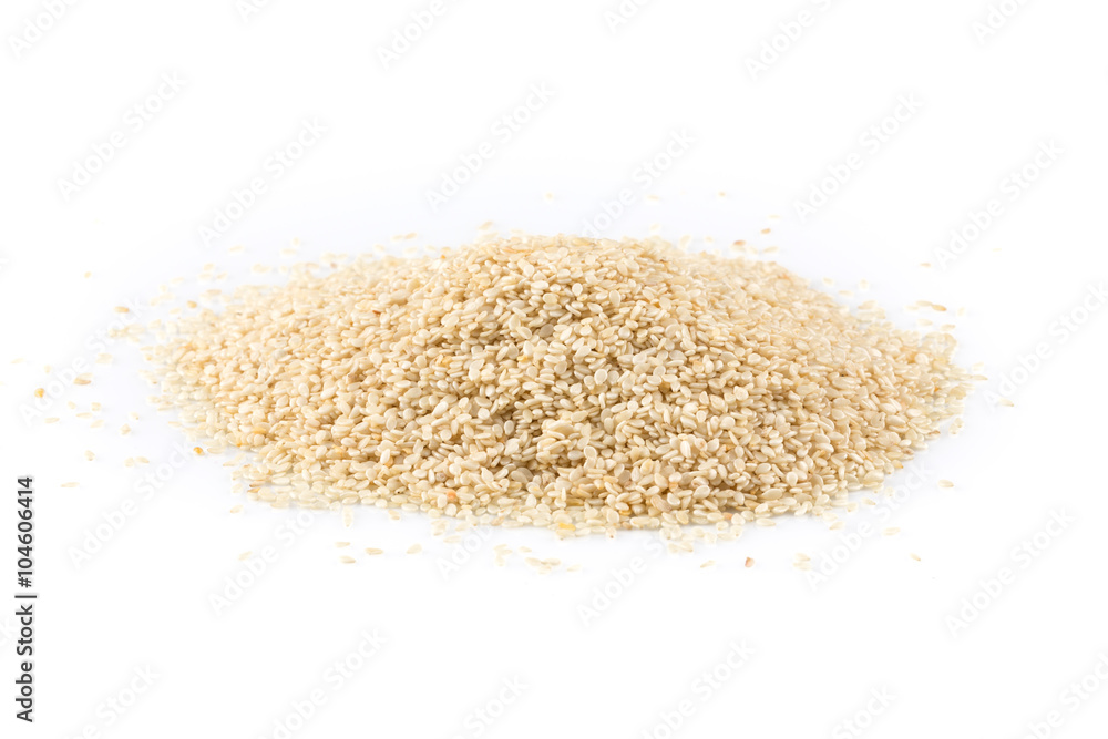 Sesame seeds heap Sesame seeds heap