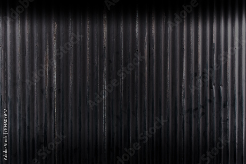 Old wheathered galvanized wall photo