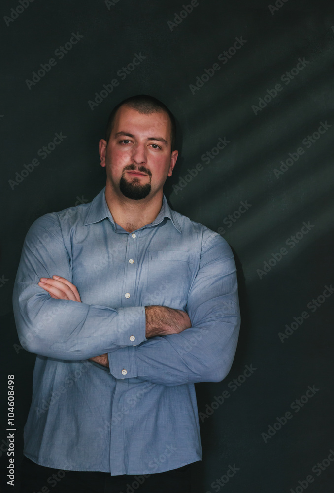 Fototapeta premium Funky bearded man