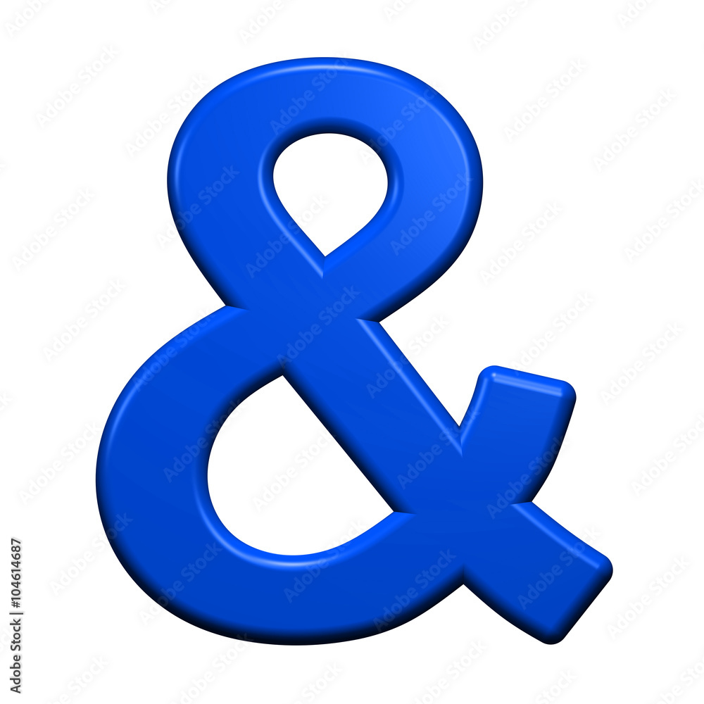 One letter from blue alphabet set, isolated on white. Computer generated 3D photo rendering. One letter from blue alphabet set, isolated on white. Computer generated 3D photo rendering.