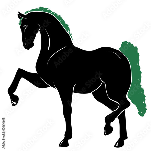 horse silhouette