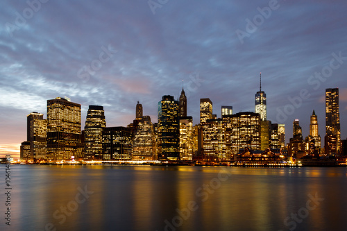 New York Sunset photo