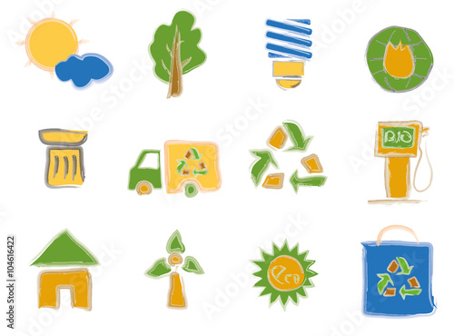 Eco icons pack by child © Pavel Plehanov