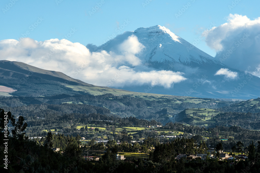 De Los Chillos Valley and Volcano Cotopaxi, Ecuador