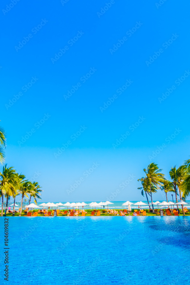 Naklejka premium Swimming pool