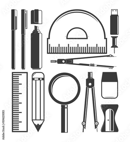 Icon stationary set
