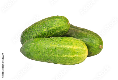Green cucumber gherkin