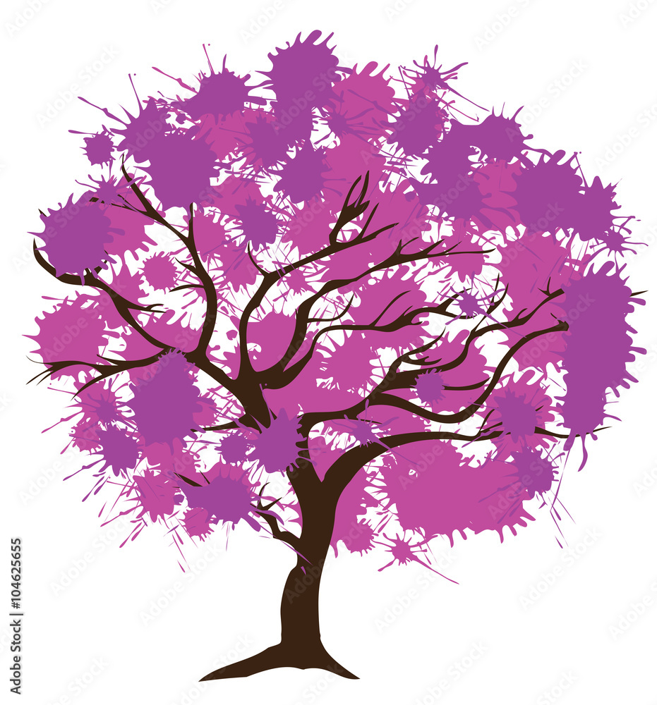 Fototapeta premium Abstract Tree