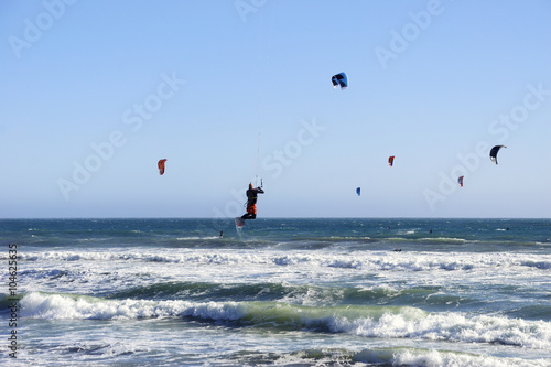 Kitesurfing in California