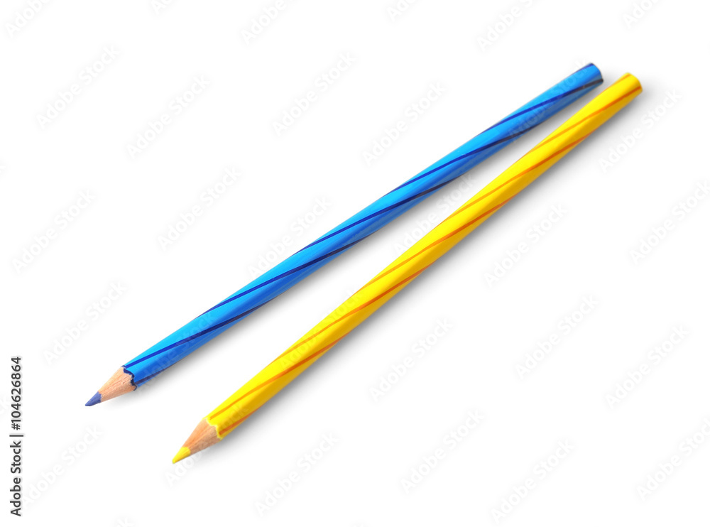 Pencils isolated on white background Pencils isolated on white background