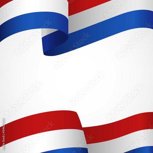 Decoration of Netherlands insignia on white