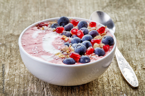 breakfast smoothie bowl photo