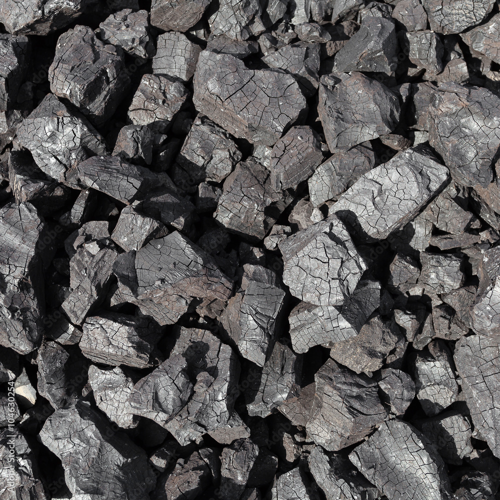Coal in coalmine