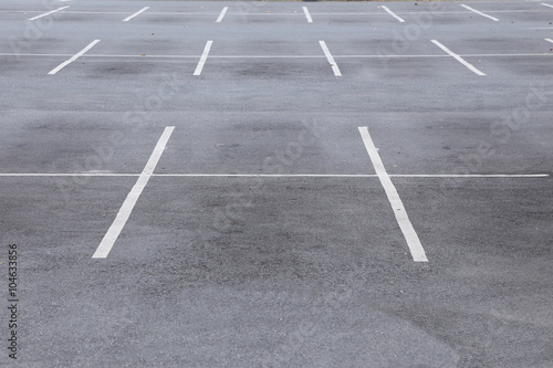 empty parking lot © charnsitr