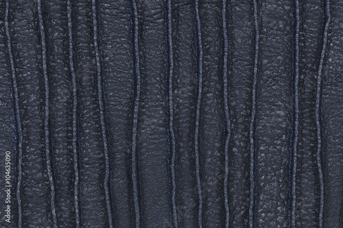 Black leather for pattern and background