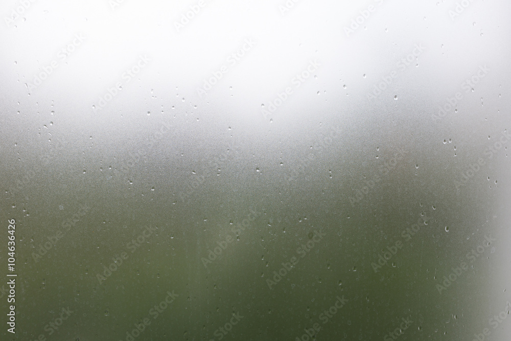 clear glass, water drops splash on transparent mirror window clear glass, water drops splash on transparent mirror window