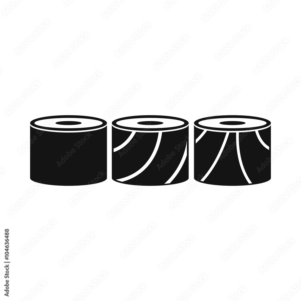 Traditional Japanese food icon, simple style Traditional Japanese food icon, simple style