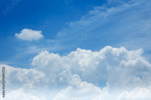 cloud and blue sky background