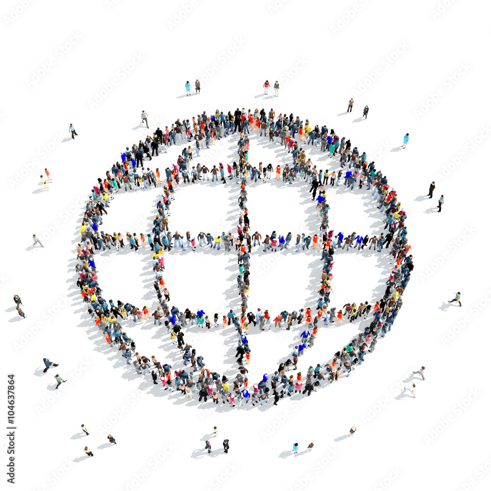 people shape Globe people shape Globe