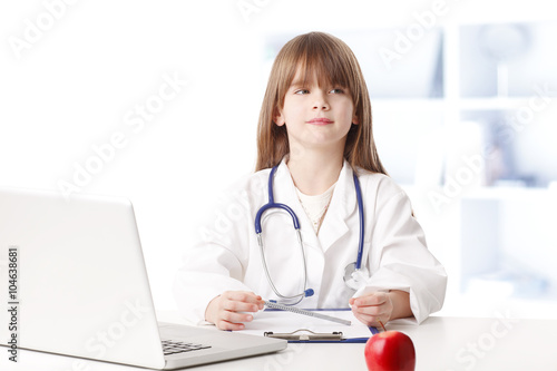 Growing up to be a doctor