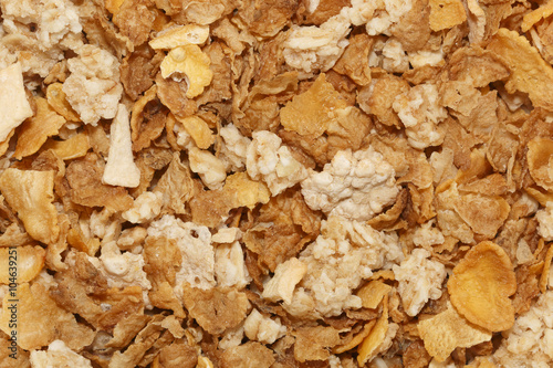 Mixed cereal for pattern and background
