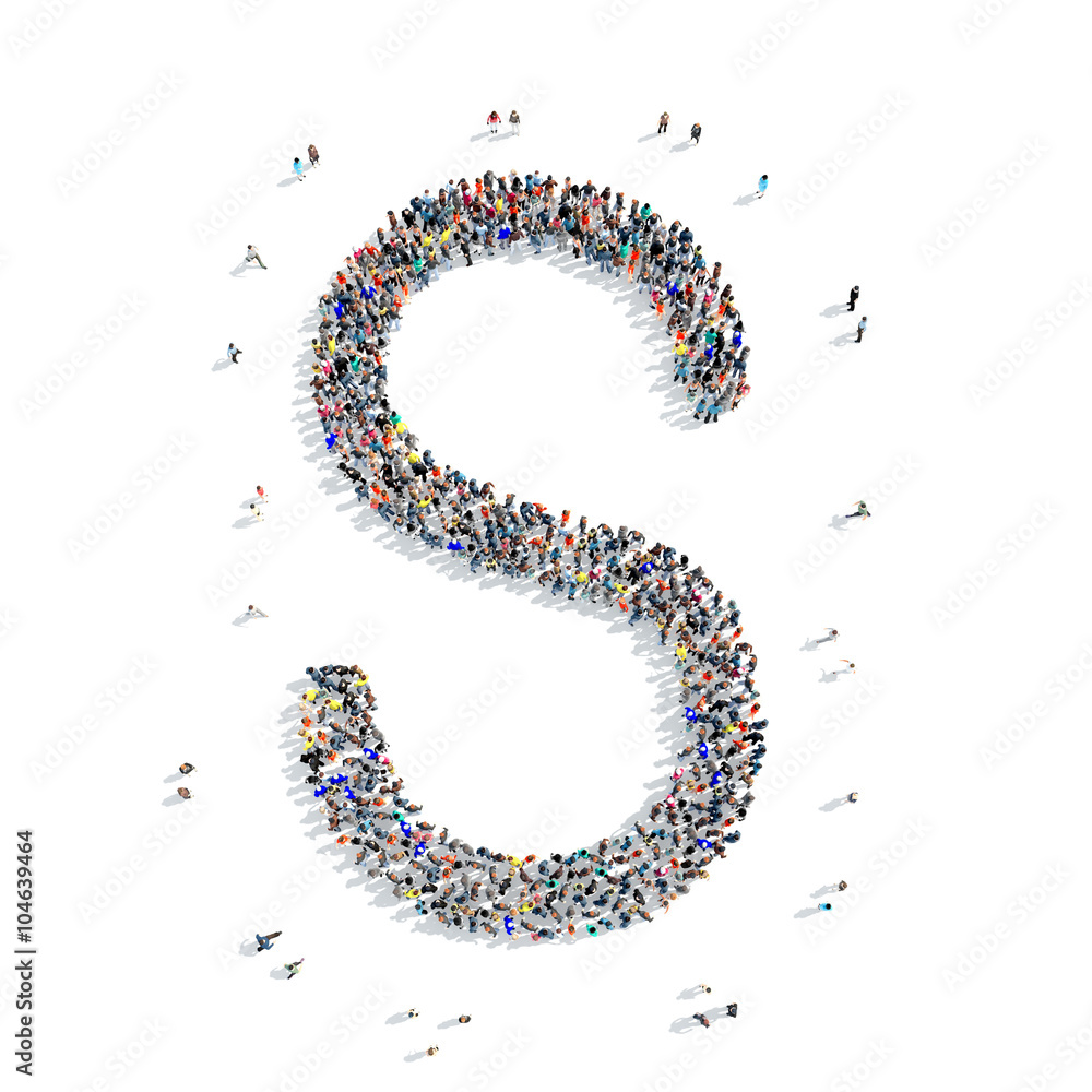 people letter alphabet icon people letter alphabet icon