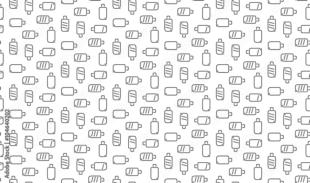 Battery energy seamless background Battery energy seamless background