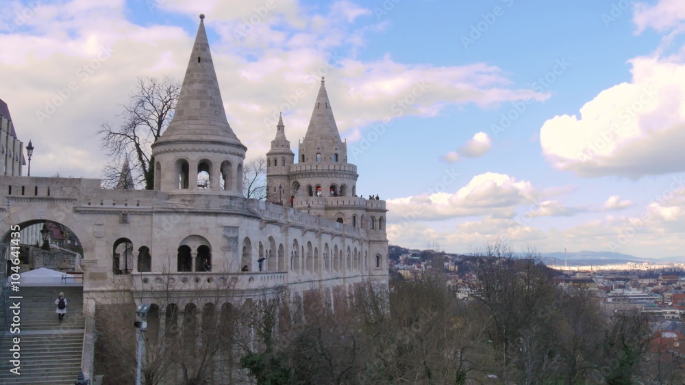 Fishermen's bastion in Budapest, Hungary Fishermen's bastion in Budapest, Hungary