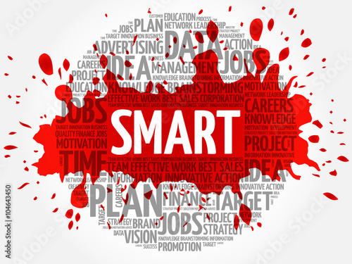 Smart word cloud, business concept