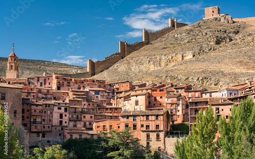 Albarracin, medieval town of Spain, in the province of Teruel photo