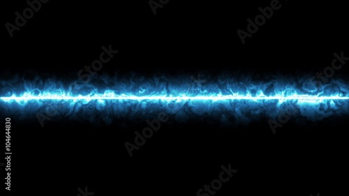 Plasma Fire in Motion