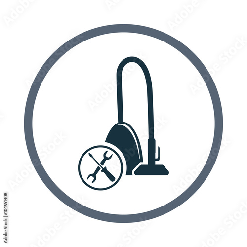 Vacuum cleaner repair icon