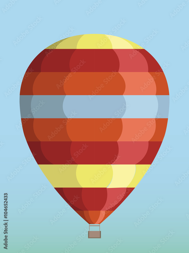 Naklejka premium balloon in the sky